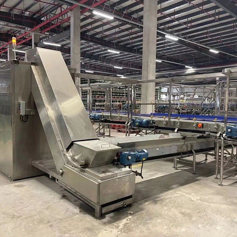 Waste Glass Crushing Lifting System high quality