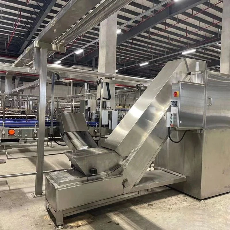Waste Glass Crushing Lifting System